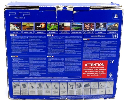 Playstation 2 - FAT - Black - Complete In Box - Console - SNR C0420444 (B Grade) (Used)